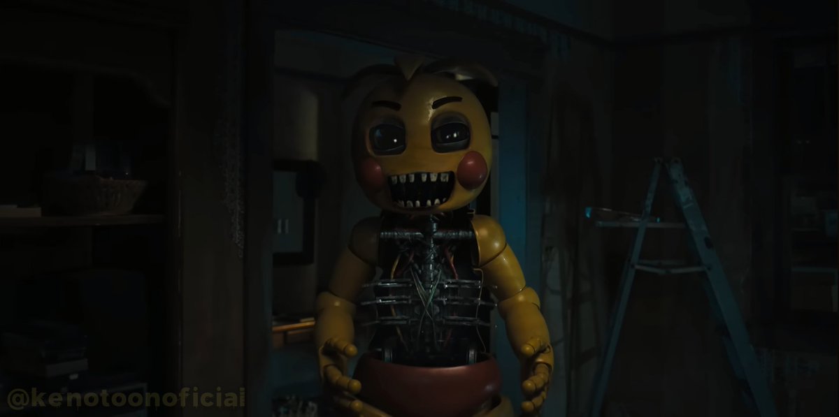 kenotoonoficial's tweet photo. Meio fora do meu tema, mas pq ele não deixaram os animatrônicos assim no filme ? https://t.co/pCiOXXMWE7