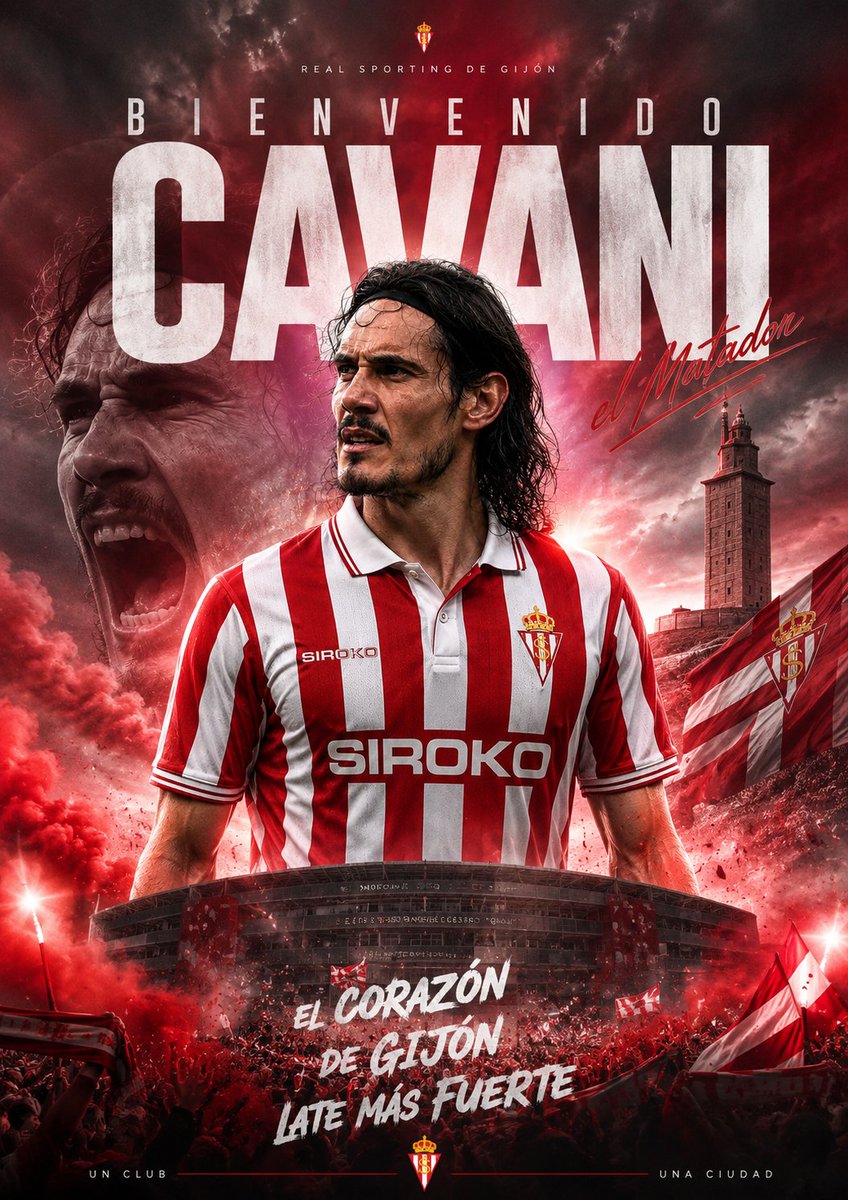 CavaniEsDios's tweet photo. 🚨ÚLTIMA HORA    

📷El @RealSporting
cerca de fichar libre a Edinson Cavani.

Más detalles, Edinson Cavani pasaría a cobrar 750.000 euros con una prima de fichaje de 500.000 y una cláusula de renovación en caso de ascenso con otra prima de 500.00 en caso de ascenso. https://t.co/slk8UFgjDm