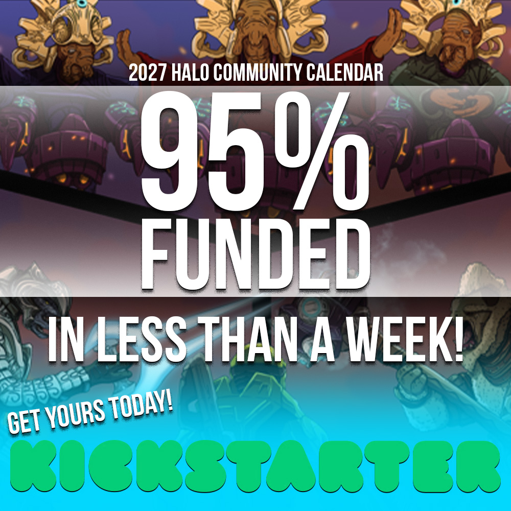 JumperScape's tweet photo. With only a few hours left before we hit the end of the week, are we going to hit FULLY FUNDED on our community calendar project this quickly?!

The momentum has been insane! Thank you all so much!

#Halo https://t.co/mdWQeSZdIO