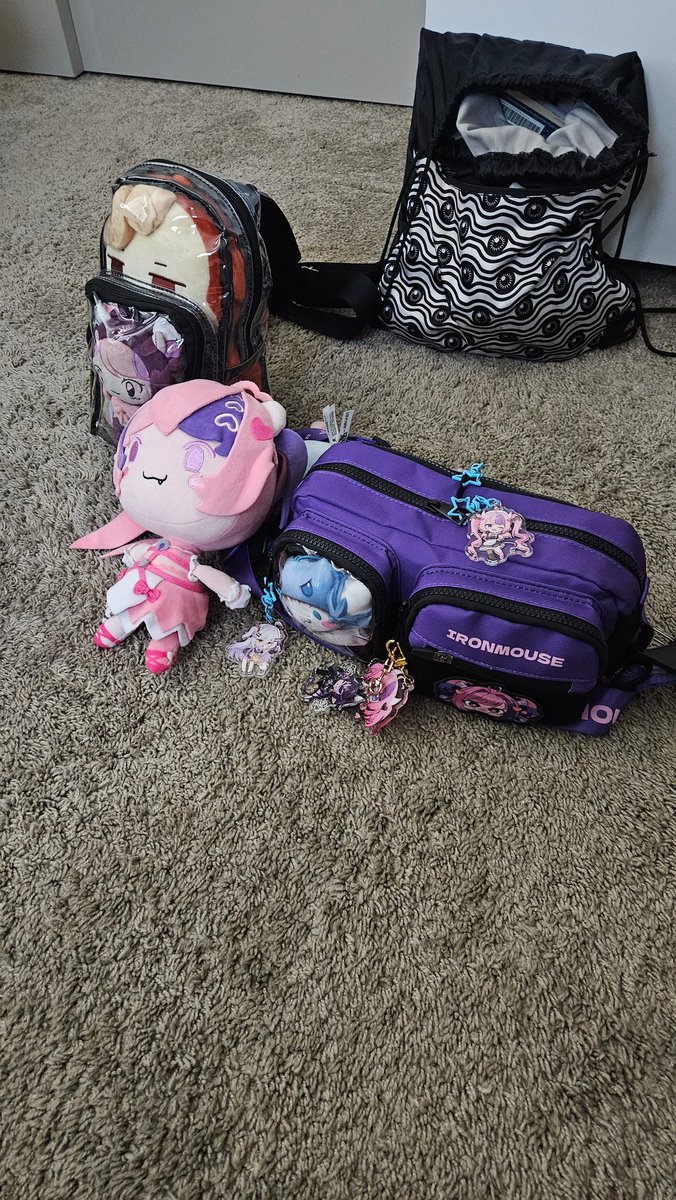 VChronosV23's tweet photo. The gear bags for tomorrow AX https://t.co/UMIBaPCmdl