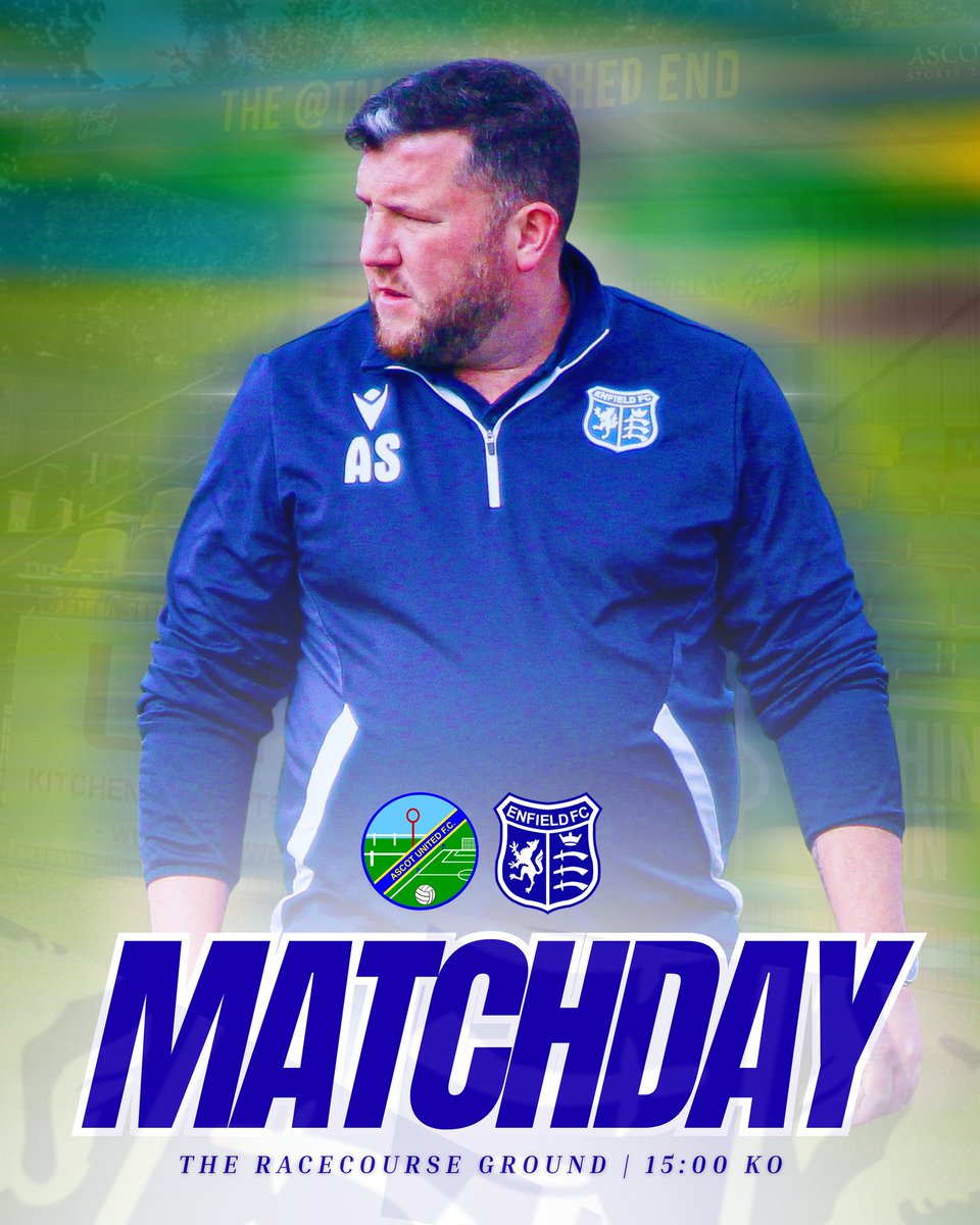 EnfieldFC's tweet photo. 𝙈𝘼𝙏𝘾𝙃𝘿𝘼𝙔 💪

🆚 Ascot United
📊 Pre Season MD1
⏰ 3pm
🏟️ The Racecourse Ground, SL5 7LJ

#WeAreTheEs https://t.co/r95R3vVjT5