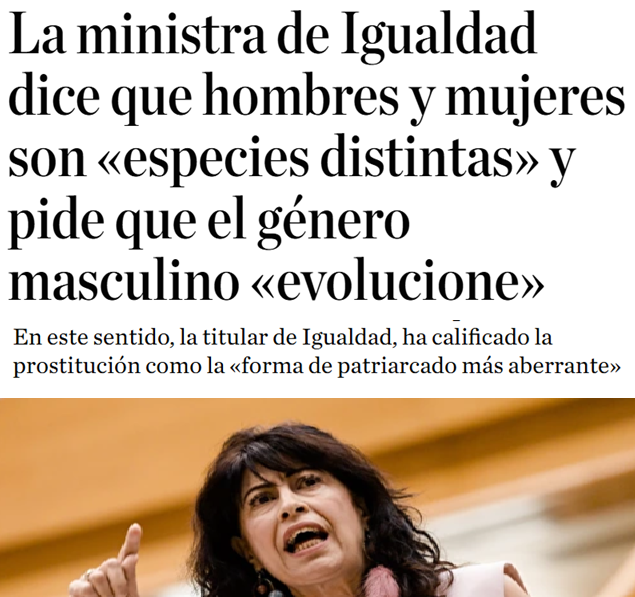 CCivicaCatalana's tweet photo. Una tipa que vive en un odio patético contra los hombres y encima con la cara dura de pertenecer a una banda dirigida por el yerno de un propietario de burdeles y receptor de sus beneficios económicos mientras va de indignada por la "aberrante’’ prostitución.

No tienen vergüenza https://t.co/gLfyrMi0en
