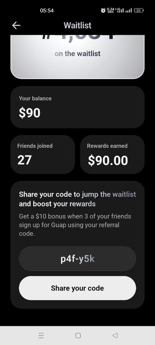 globalotc's tweet photo. Join $Guap waitlist with my referral code: p4f-y5k
#FreeUSDT #waitlist #referral #referralcode #invitefriends #airdrop #Airdrop https://t.co/3EqO3GgzTN