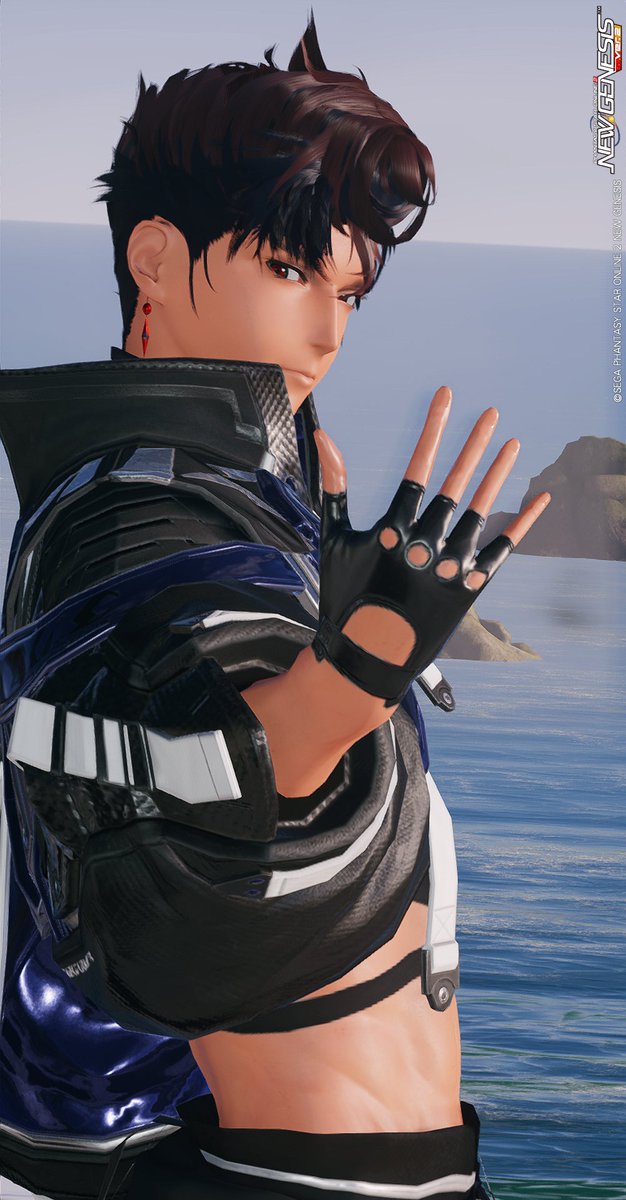orochi_sinkai's tweet photo. #PSO2NGS #PSO2NGS_SS #男性キャラ応援し隊
お昼―
綺麗に撮れたソロSS！ https://t.co/tvBzr0mHQm