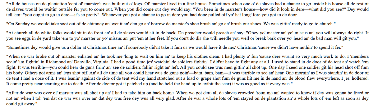The Slave Narratives tweet media