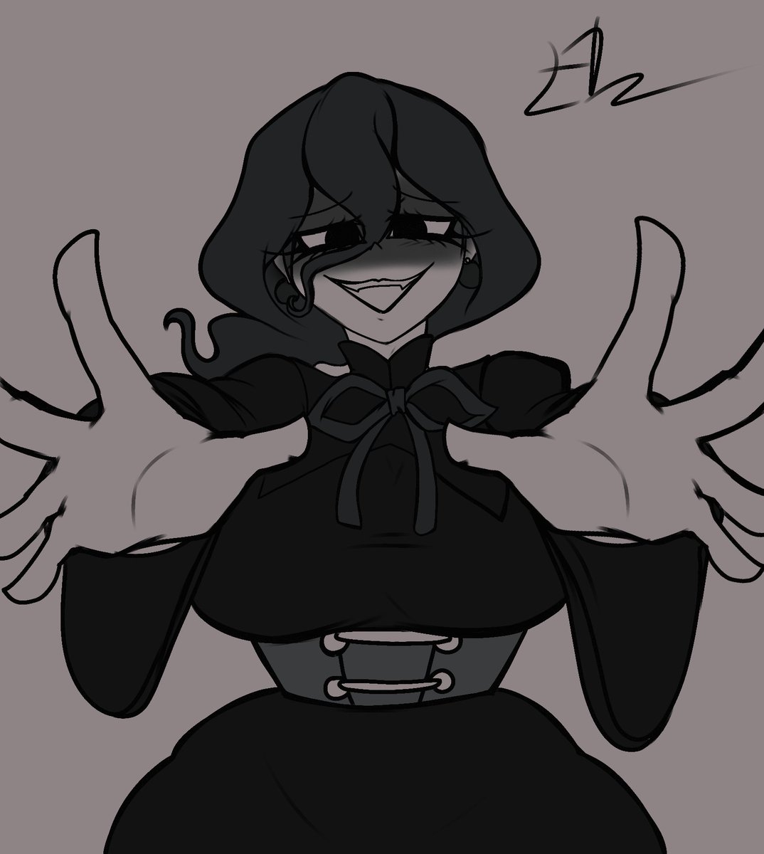 EDworldINK's tweet photo. Sketch Commission for @/pixieluzonensis.bsky.social

#Hexmaniac https://t.co/xQEDj6p9Ow
