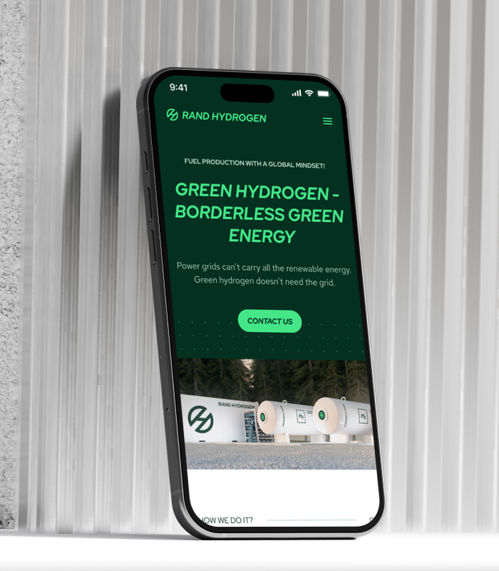 daviferent's tweet photo. Rand Hydrogen website on mobile.
Simple. Responsive. On brand. https://t.co/30sSrOztsf