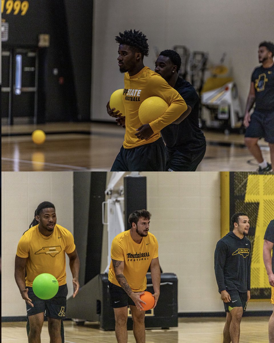 AppState_FB's tweet photo. We know the five rules of dodgeball.
#GoApp https://t.co/EajPVxtX9n