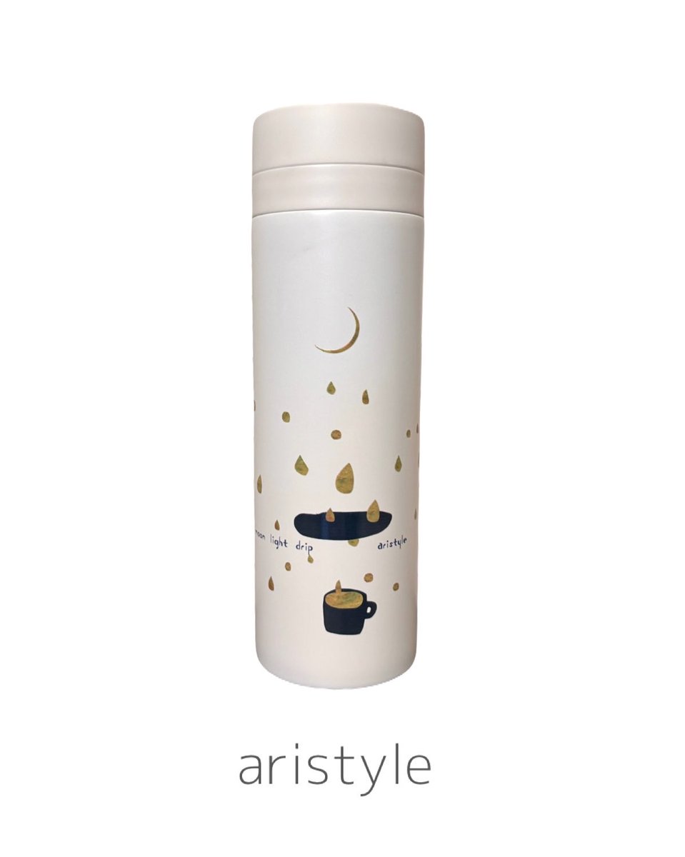 aristyle2007's tweet photo. ■NEW
aristyle thermo bottle
「 moon light drip 」
art work: 浅野壬袈
容量: 500ml
色: 白
#イラスト #サーモボトル #aristyle https://t.co/eo1sOxVadj