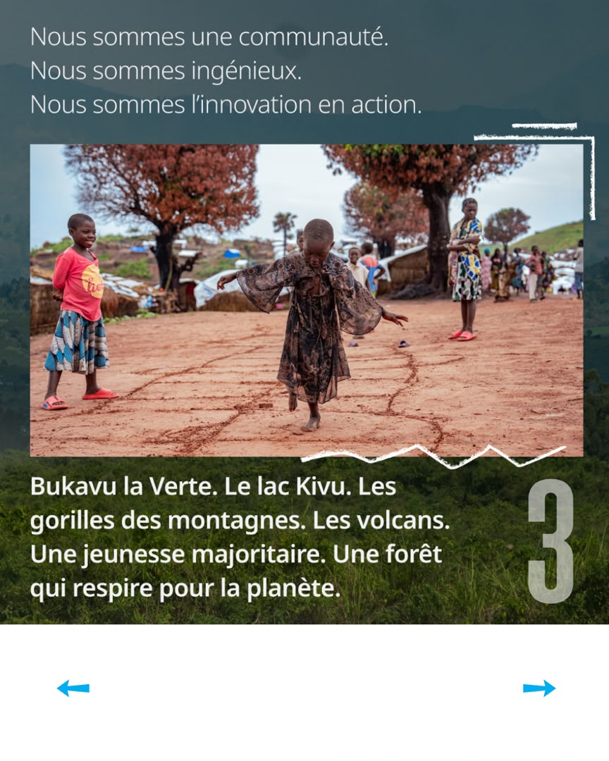 DavidMwendele's tweet photo. On est étudiants, ingénieurs, fondateurs en RDC. Le monde voit une zone de crise ? Nous, on voit chez nous. 
Assez des clichés. La RDC c'est un poumon vert mondial, des ressources immenses, mais surtout notre jeunesse qui agit déjà.
Faites glisser. Notre manifeste.
#PlusQuUnKit https://t.co/2oxKYiOgG7