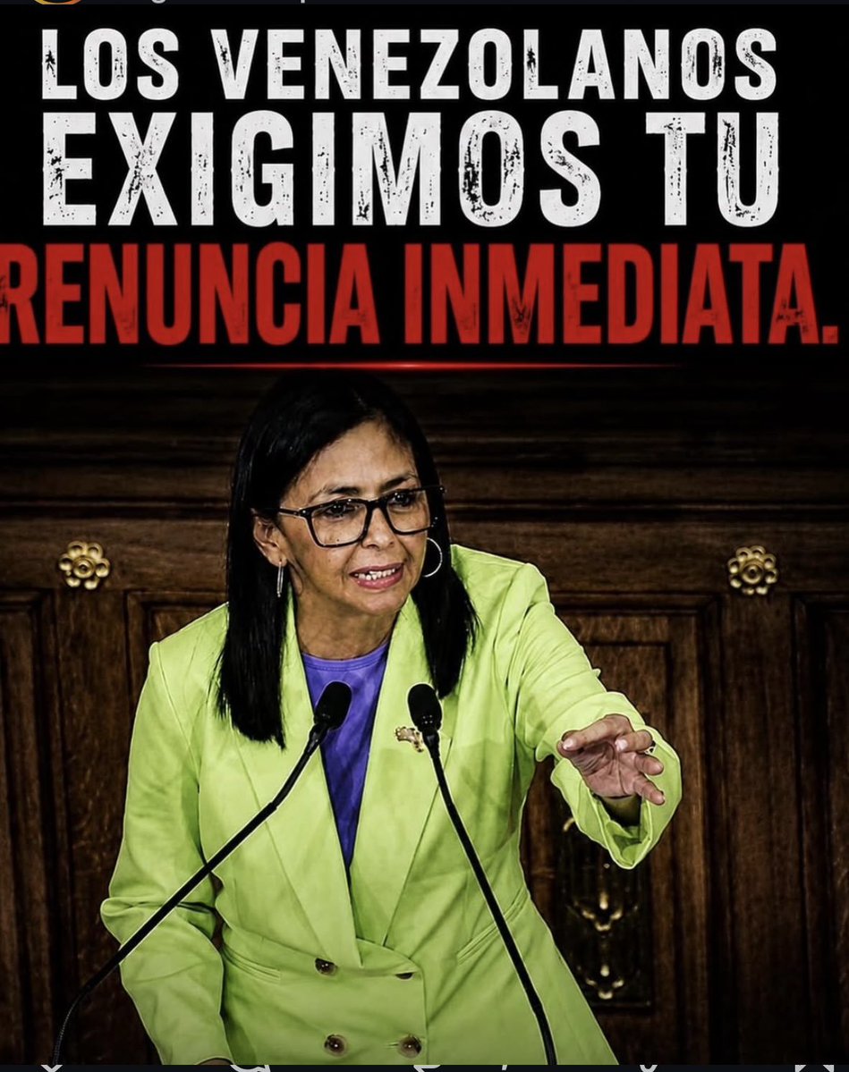 NavarroLui86924's tweet photo. @TAMARA_SUJU @delcyrodriguezv Nadie voto por esta señora nadie la eligió 
Renuncia ya 🇻🇪🆘 https://t.co/TqkJHrEHGh