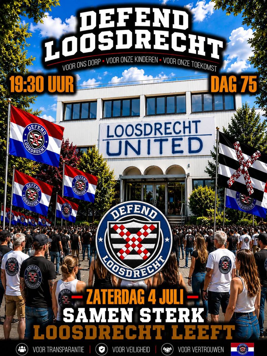 TegenAzc's tweet photo. 𝗗𝗮𝗴 𝟳𝟱
Vijfenzeventig dagen.
Zou '𝗔𝘁𝘁𝗲𝗻𝘁' zijn als je morgen óók bij bent in '𝗟𝗼𝗼𝘀𝗱𝗿𝗲𝗰𝗵𝘁'#loosdrecht #defendloosdrecht #stophetcoa #zegneetegenazc #azcwegermee 👍💪👊🇳🇱❤️💯🔥🥷⚔️🛡️❤️🤍🩵 https://t.co/H00nZGLHtf