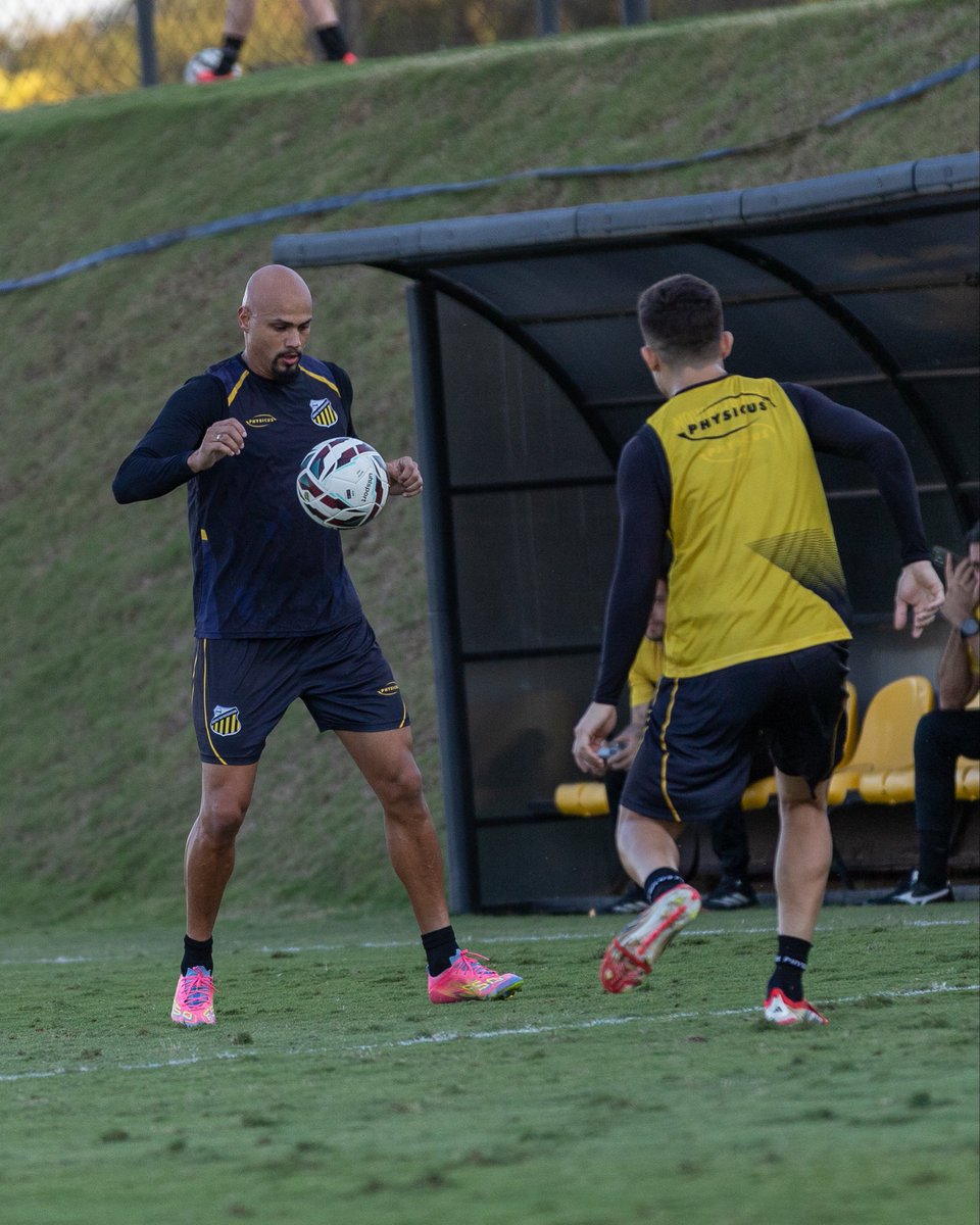 novorizontino's tweet photo. 🟨⬛️Preparação finalizada! 👊🏽🐅
Está tudo pronto para o confronto contra o Atlético-GO, pelo @brasileiraob, no Jorjão!

📸 Juan Rodrigues / Novorizontino 

#PaixãoPeloNovorizontino #PraCimaNovorizontino #BrasileirãoB https://t.co/cR5NvMoKeP
