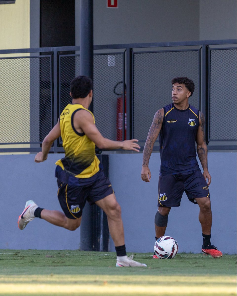 novorizontino's tweet photo. 🟨⬛️Preparação finalizada! 👊🏽🐅
Está tudo pronto para o confronto contra o Atlético-GO, pelo @brasileiraob, no Jorjão!

📸 Juan Rodrigues / Novorizontino 

#PaixãoPeloNovorizontino #PraCimaNovorizontino #BrasileirãoB https://t.co/cR5NvMoKeP