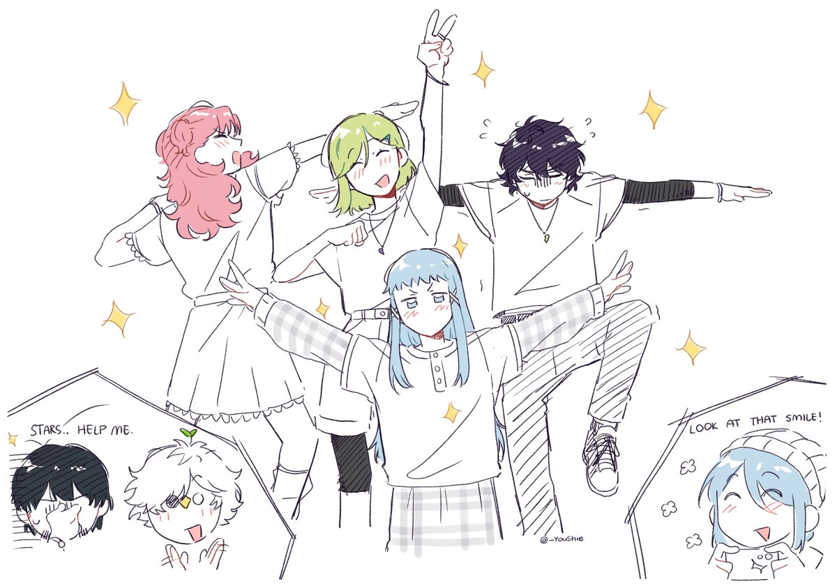 _YouShie's tweet photo. qiflings band au 😊😊😊😊 https://t.co/zZGgMCwX1m
