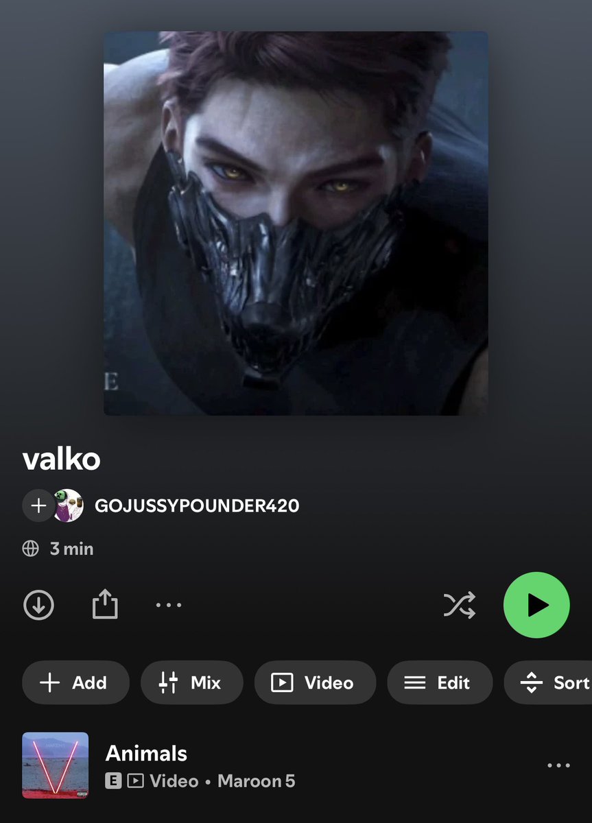 gojosglizzyluvr's tweet photo. accepting suggestions for my valko playlist https://t.co/jXbVmcyIlI