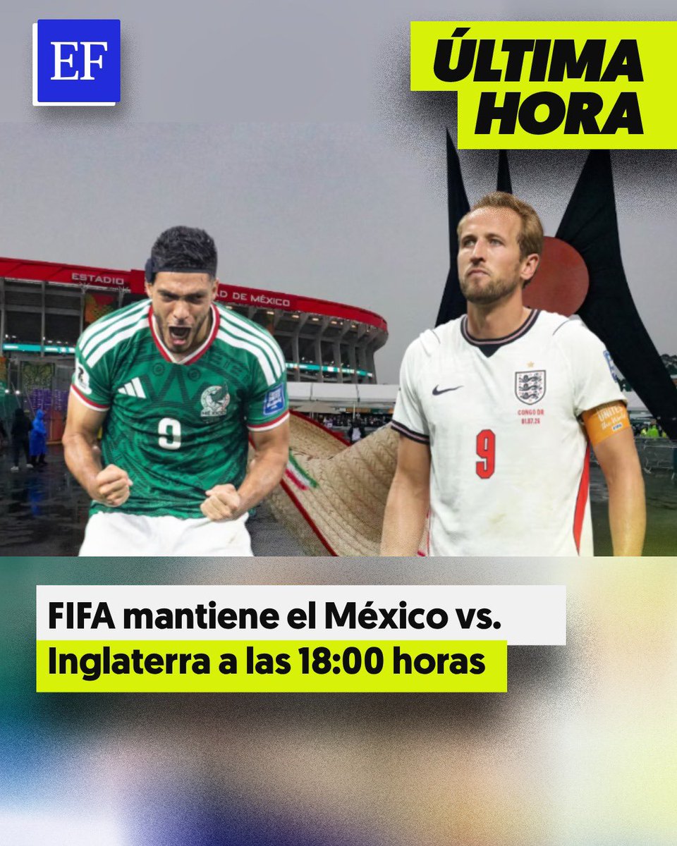 aczarv's tweet photo. Firme el partido México - Inglaterra 6pm el domingo, la FIFA ignoró y mugroseó la solicitud de @ClaraBrugadaM de cambiar a 12pm; tiene miedo el @GobCDMX de otra estampida en Paseo de la Reforma. https://t.co/OE7pFS1WPb