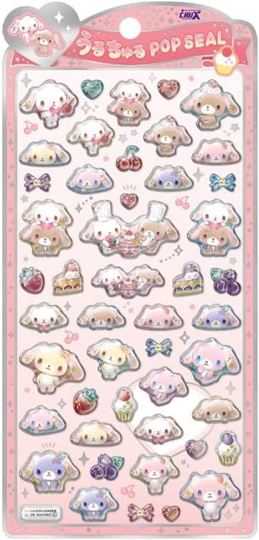 I_room_I's tweet photo. え〜😭‼️予約完全に逃したけどシュガーバニーズのうるちゅるポップシールが出るんだ😭
ずっと、ボンドロかうるちゅる出たらいいなと思ってたら遂に😭✨
しかもしろうさ&amp;くろうさだけじゃないのが最高。これをまさに熱望してたから嬉しい🥹🙏🏻

📎https://t.co/i2t6uDmTTa

#シール #平成女児 #pr https://t.co/jpBWNELUXd