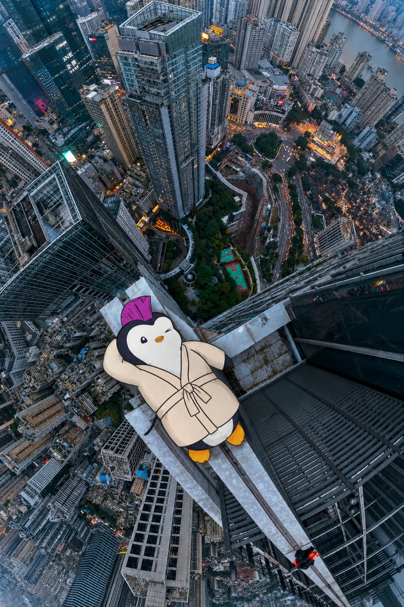bitcoincireis's tweet photo. Good night, Pudgy fam 🐧
Let’s start sleeping on skyscrapers @pudgypenguins https://t.co/Qj0qJiI6ZF