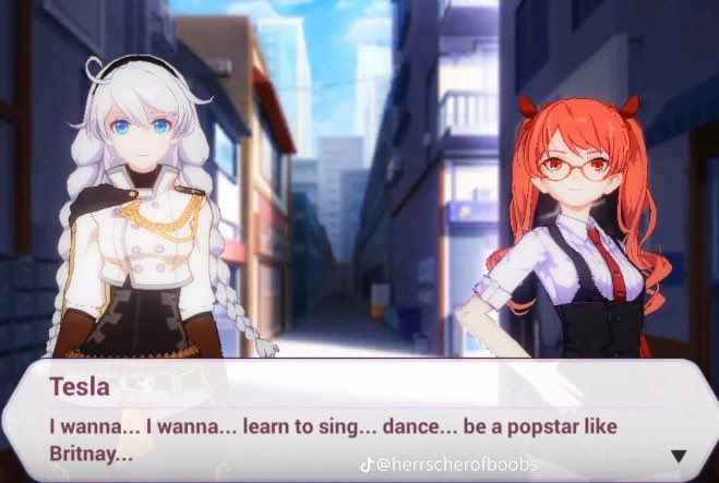 terminalATE's tweet photo. hsr comedy has lots of memes and references
genshin comedy is silly and lighthearted 
hi3 comedy is just…. i genuinely can’t even describe what this is. it’s just crack https://t.co/uThvKPFxqh