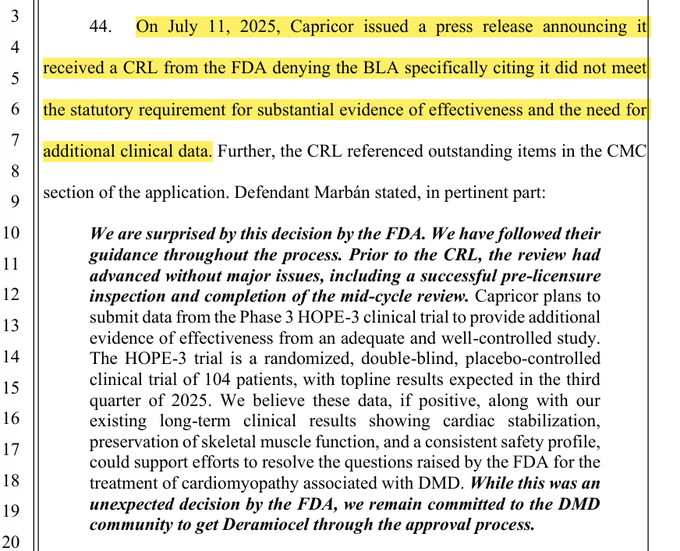 11thestate's tweet photo. $CAPR investors, if you follow us, you already knew about it.                                                

This info hits different after the news. Check it out. #CAPR #Capricor https://t.co/kabLYG8kI1
