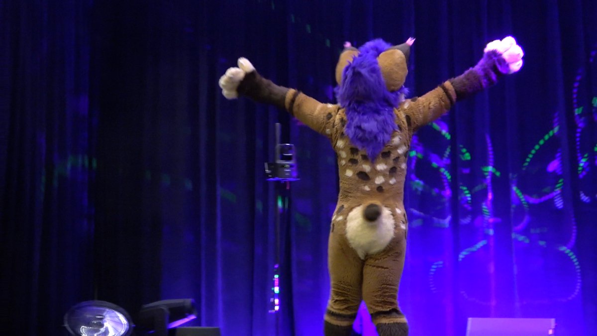 kitwanalion's tweet photo. The madness. The chaos. The trainwreck of what has become one of @anthrocon 's staple events. 

For the 10th year, it's Fursuiting 101 with @NexusFolf and her untameable bunch of critters! NOW premiering on my YT at https://t.co/kYW2mb6Gtt 

#AC2026 #Anthrocon https://t.co/eejcg8eU8Y