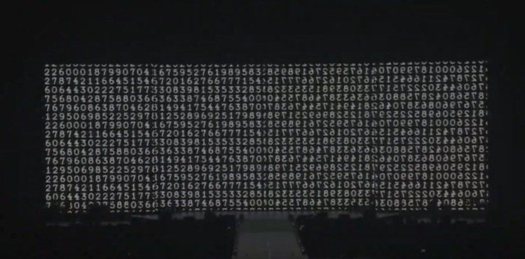 tinytarou's tweet photo. IYF公演の白黒苦しみVCRとか、数字がループ回数を表してたらおもろいなって https://t.co/pUyE52UlPE