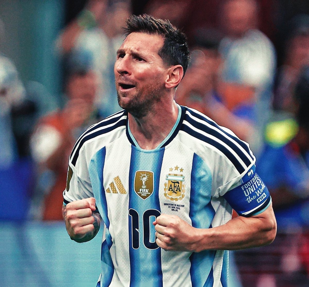 oocbrsao's tweet photo. HISTÓRICO! 🇦🇷🐐

Messi é o primeiro jogador da história das Copas do Mundo a marcar em todas as fases do mata-mata e também na fase de grupos. https://t.co/slSW0LZonD