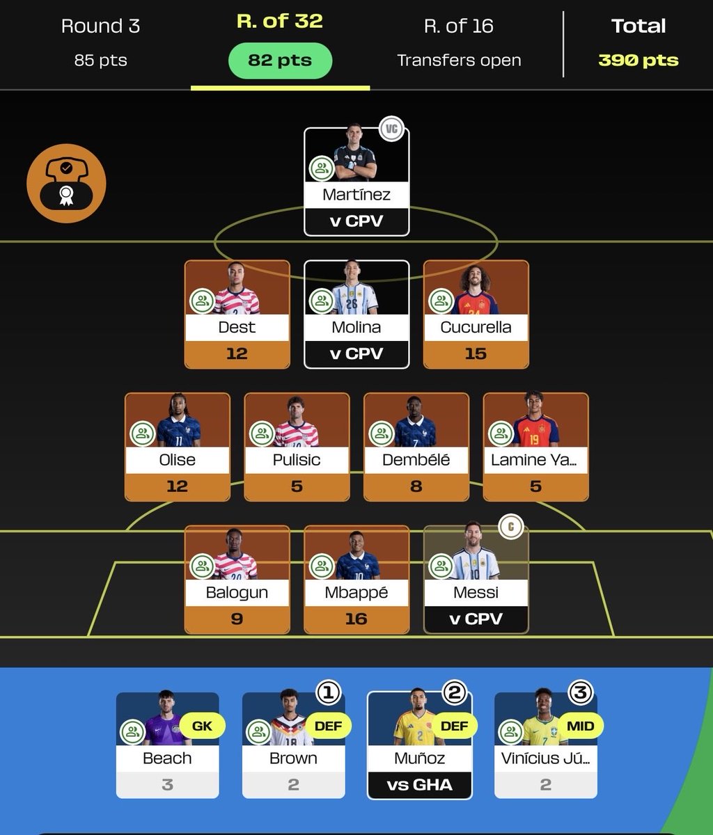 FPLqWk's tweet photo. Mbappe ➡️ Messi ©️

#WorldCupFantasy #WCFantasy https://t.co/WWXYsnHST4