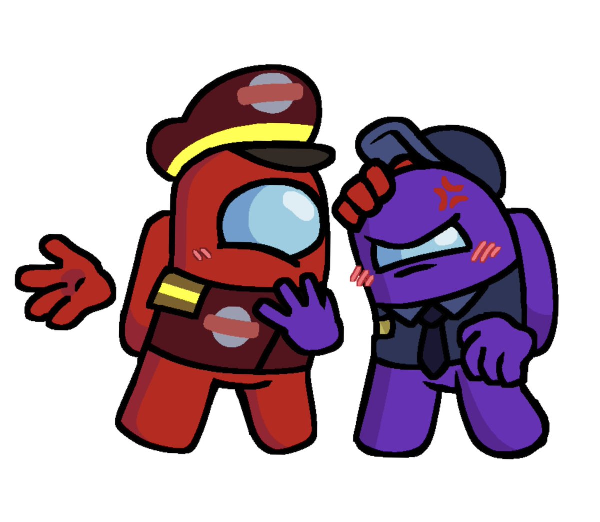 ALIENCATCUDDLER's tweet photo. Art stream with friends #amongusshow https://t.co/BH1Ws2qJCS