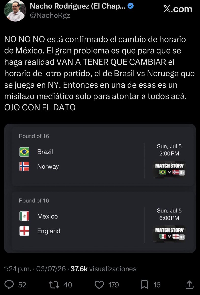Nacho Rodriguez (El Chapucero) tweet media