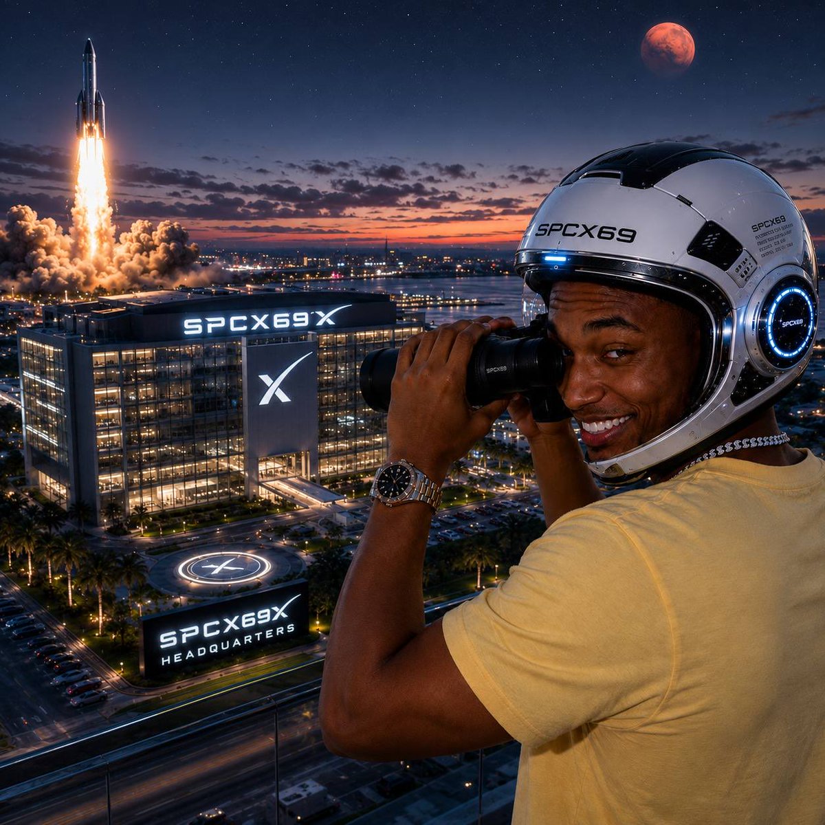 cryptogala's tweet photo. @blknoiz06 @isellbeforeyou Wait until they all hear about the space sector. 

#SPCX69 will do what #SPX6900 did. Lock in. 

https://t.co/j5W3oqYPcM https://t.co/5xCvQNqZO4