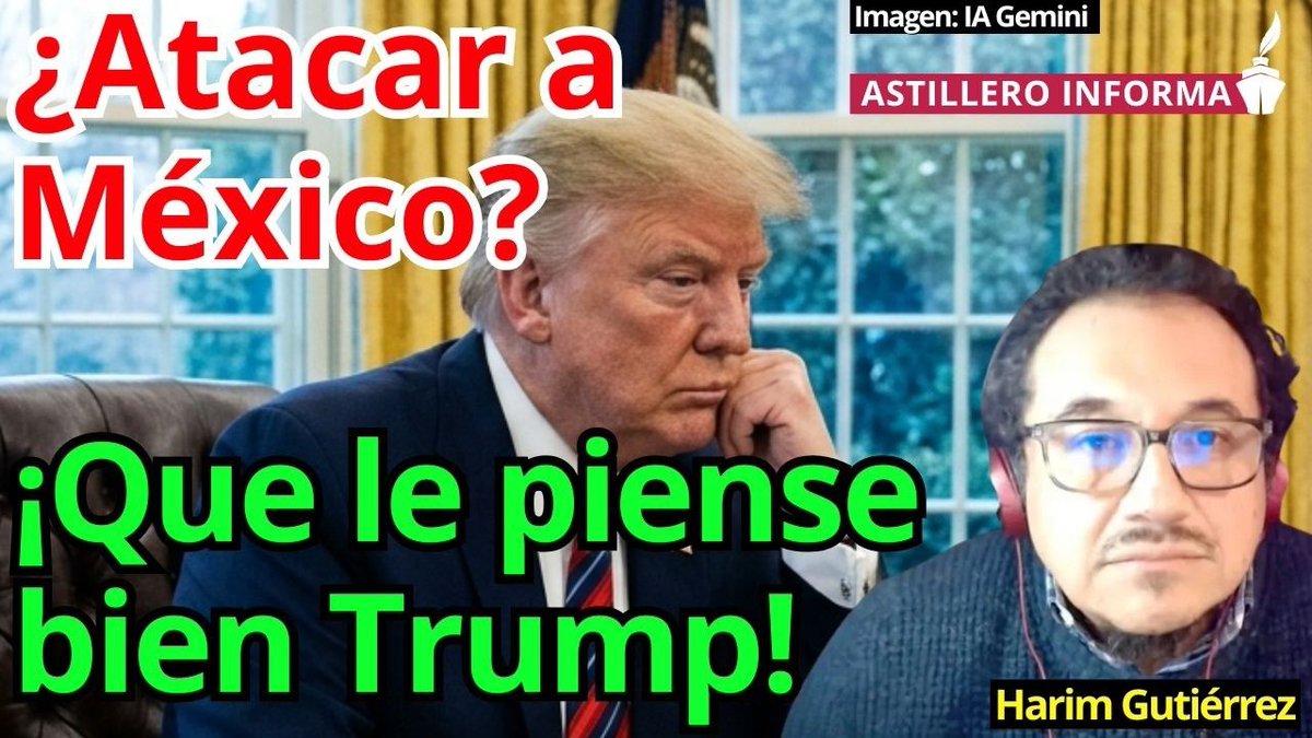 julioastillero's tweet photo. 🚢#AstilleroInforma | Para EU no sería lo mismo intervenir en su país vecino que en lugares lejanos como Irán: Harím Gutiérrez (@HarimBGutierrez)

Entrevista completa: https://t.co/l5mpljmuyr https://t.co/ZZpM87pEvw
