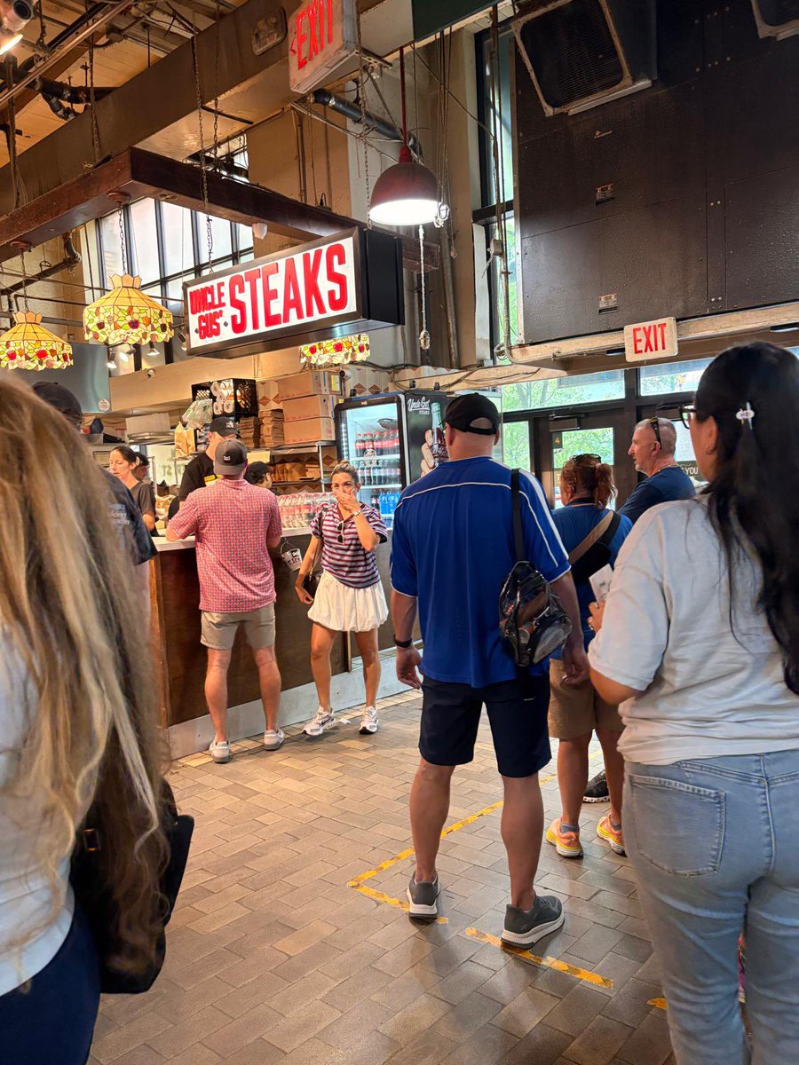 LUFC1992_v2's tweet photo. So, I had a cheesesteak…

And OH MY it was CLASS 🤤 

📍 Uncle Gus, Reading St Terminal, Philadelphia https://t.co/w2uWtt51hV