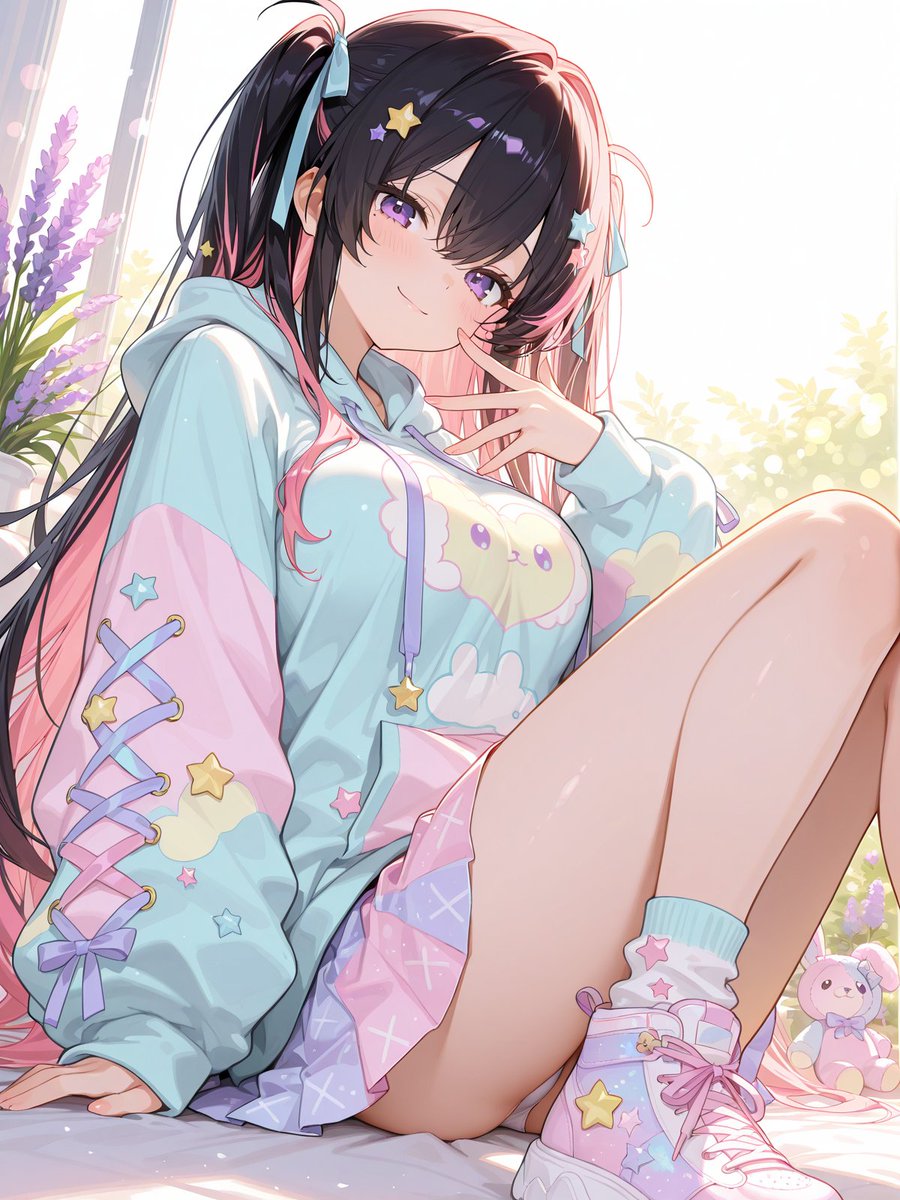 MagicEgg_x's tweet photo. 「おっはよ～！💘」
┈┈┈┈┈ ⚝ ┈┈┈┈┈
パステル衣装でお届け♡ https://t.co/CWArtUquLx