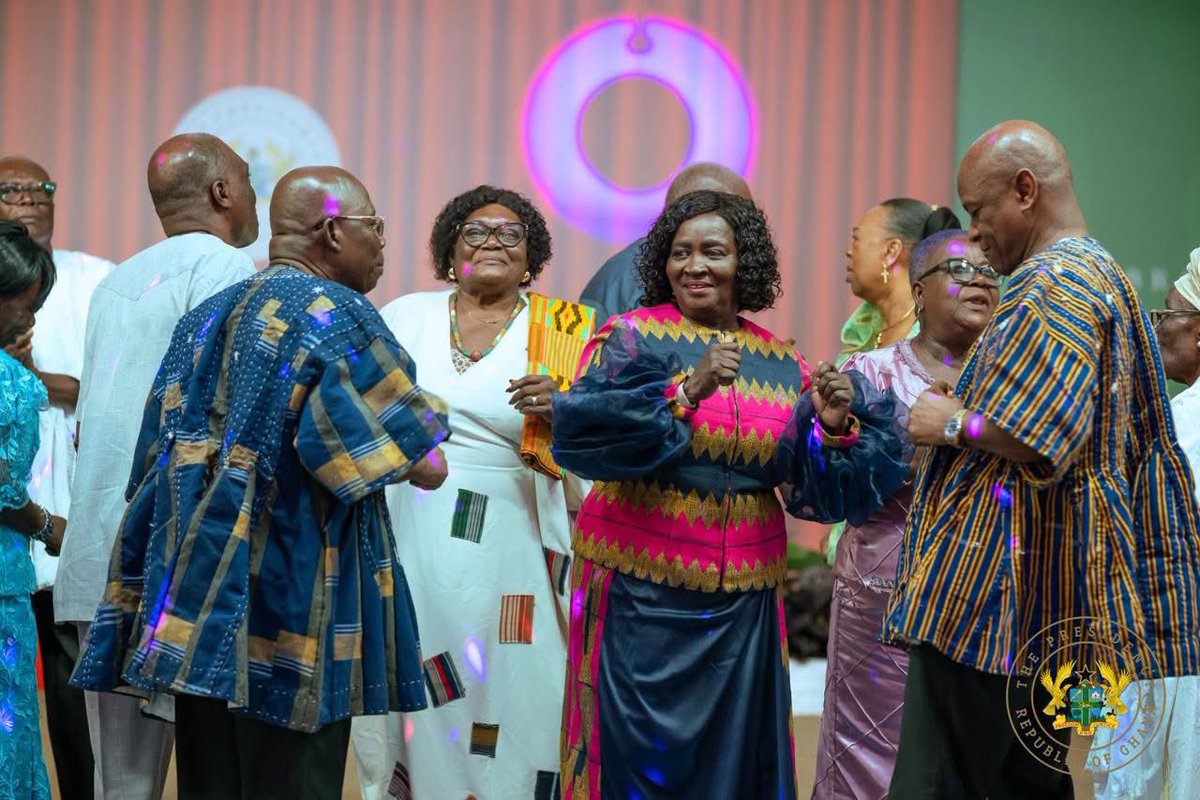 18plus4ndc's tweet photo. 📹: Jubilee House || Republic Day Holiday 

President @JDMahama has paid tribute to Ghana’s senior citizens, describing them as the foundation of the nation’s progress, while reaffirming Government’s commitment to strengthening healthcare, pensions and social protection… https://t.co/FlLktm1uWd