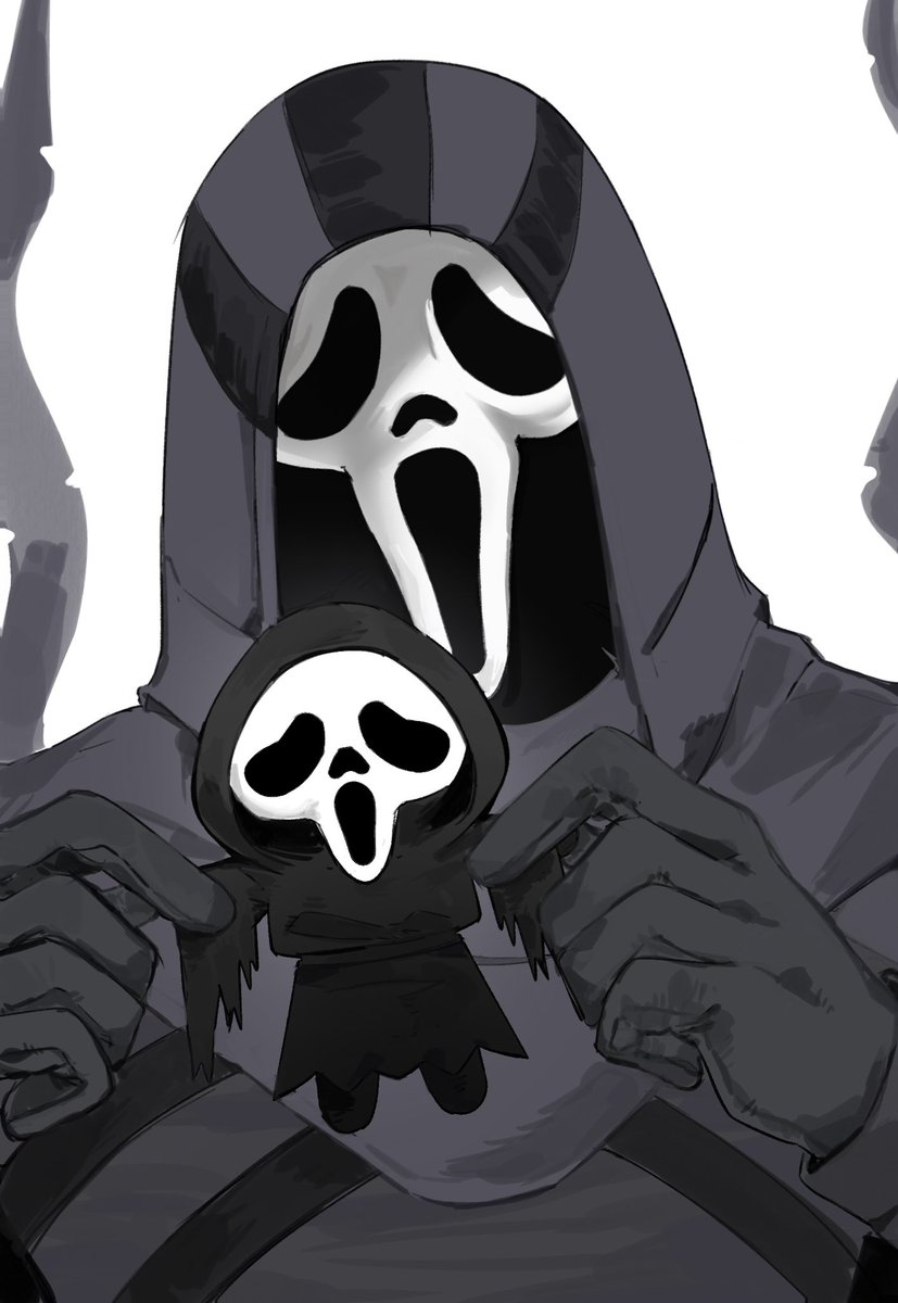 Plerotomato's tweet photo. #dbdfanart #dbd #ghostface #鬼面
一次只能放四张图呀….. https://t.co/MAsPUGk0qC
