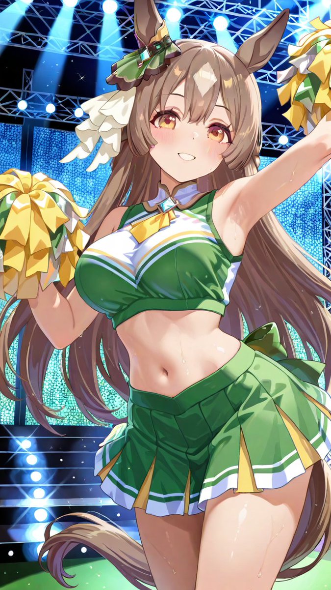 notes9999's tweet photo. 「おはようございます、トレーナーさん！今日もダイヤが、一番近くで全力の元気を届けますわ！」
#サトノダイヤモンド
#ウマ娘 https://t.co/L4IFYKktNd