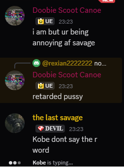 eskanormc's tweet photo. To all commenters, minecraft players and firefly bedrock smp players jus know this the owner yall be allowing. all these slurs over minecraft. if anyone knows this guy pls tell him mum/mom cus well little kids shouldn't be saying slures https://t.co/MrxxoBjpi3
