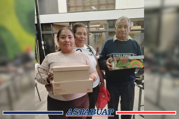 aspabuap's tweet photo. En nuestra oficina sindical realizamos la entrega de calzado a afiliadas y afiliados a la ASPABUAP, esto en cumplimiento de las prestaciones establecidas en el CCT y como parte de nuestro compromiso permanente con el bienestar de la comunidad académica.

#SomosUnaGranFamilia https://t.co/bPu34nJuCH