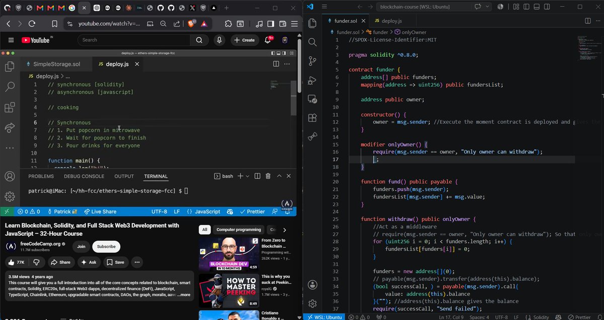 anmolxdev's tweet photo. Day - 3  Understanding Blockchain #Blockchain #Web3 #Ethereum #Solidity #SmartContracts #BuildInPublic #100DaysOfCode #DevJourney #LearnInPublic #BUIDL #CryptoDev #ETHDev #Coding #OpenSource https://t.co/Tep2lbiddD