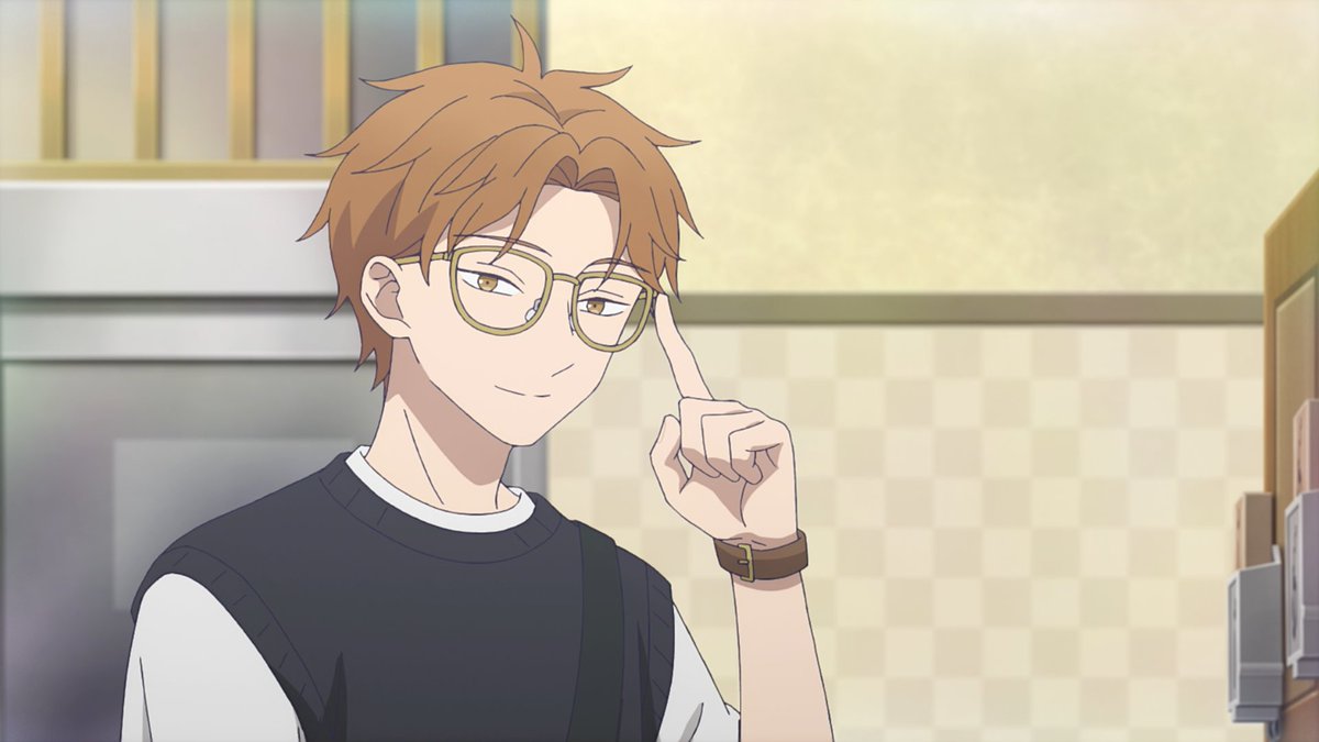 shadowarlok's tweet photo. Minato looks so adorable with glasses https://t.co/smULL1hdud