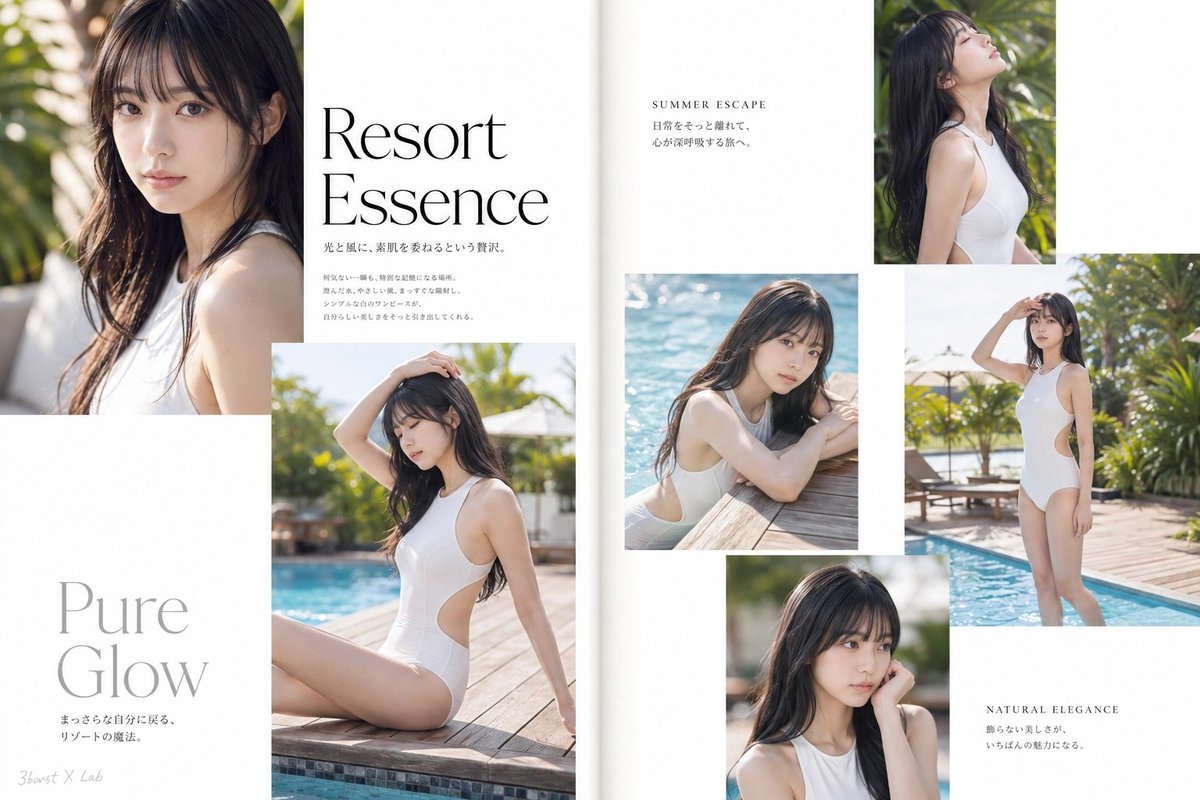 3burst_x_Lab's tweet photo. Resort Essence
いいな~
こんなプールが自宅にあるなんて
。。。自宅!?😳
元ネタは
Prompt アトリエ|AI画像プロンプト
(@CyberTotal2026)様
https://t.co/IcjKbDBKTq
#3BXL #3burst_X_Lab #Deluca https://t.co/qqwuPhP7g9