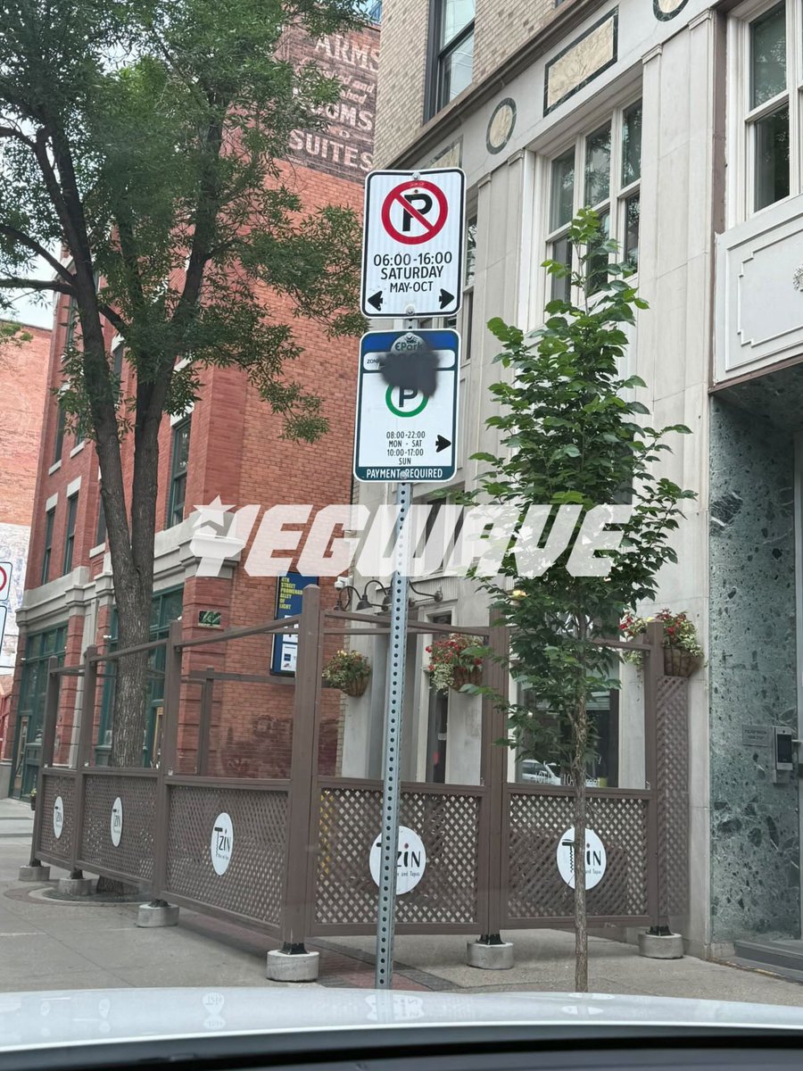 yegwave's tweet photo. Someone has spray-painted over paid parking zone numbers in downtown Edmonton on 104 Street between Jasper Avenue and 102 Avenue. 

We received three photos, and our follower stated that the damage extends to several nearby blocks. https://t.co/9txV14f8dK