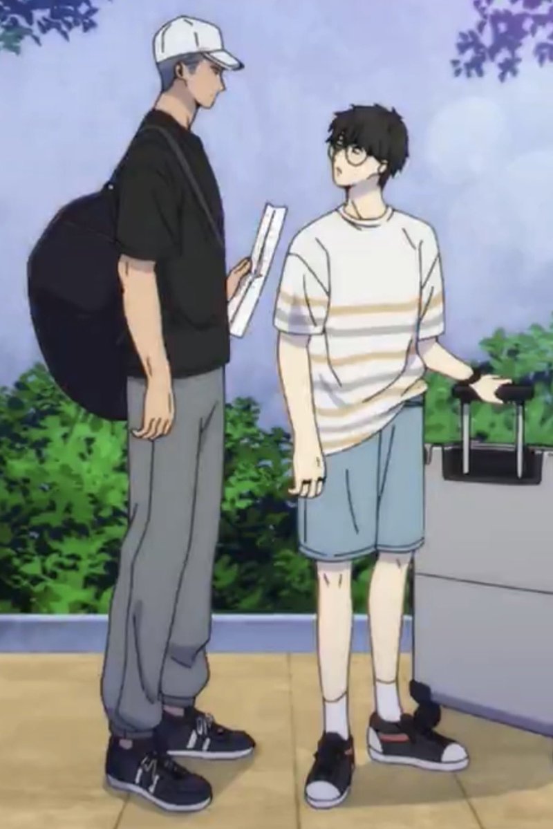 OffBrandProduct's tweet photo. @animetv_jp WHYS HIS HEAD SO SMALL COMPARED TO THE REST OF HIS BODY WTF🤣 https://t.co/olO82gTrnj