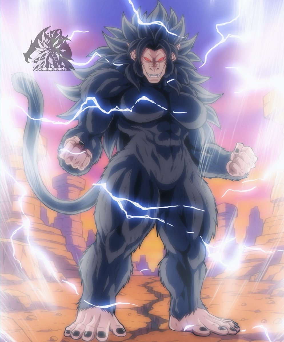 PrimalGourdya's tweet photo. [Artist: @The_buhonero]

What makes Gourdya’s Great Ape/Oozaru form different from standard Saiyans?

Unlike a typical Saiyan Great Ape, Gourdya’s Oozaru form gradually evolved alongside her own body and mind. In her childhood, it possessed the same towering, heavily masculine build seen in most Saiyans, driven almost entirely by raw instinct. However, Gourdya’s unique adaptive Saiyan physiology caused something unprecedented over years of growth. As her physical body became stronger and her psychological understanding of her primal nature deepened, the ancient Oozaru template within her cells slowly began reshaping itself around the identity of its host.

Rather than remaining a separate beast that she sought to dominate, Gourdya chose to understand and eventually embrace her primal instincts as an inseparable part of herself. That acceptance subtly altered the form itself. While still unmistakably a colossal, savage Great Ape, its proportions gradually reflected aspects of Gourdya’s own physique—most notably a more feminine silhouette, powerful hips and legs, and musculature that resembled her natural body instead of the uniform build shared by most Oozaru. It was no longer simply an Oozaru; it had become Gourdya’s Oozaru, a physical expression of the unity between warrior and beast.

That same evolution eventually extended to her biology. Over time, her exceptionally adaptive Saiyan cells allowed her tail to develop the ability to generate its own Blutz Waves through her ki network. By consciously amplifying this energy, Gourdya can transform into both her Great Ape and Golden Great Ape forms without requiring a full moon. However, overwhelming concentrations of external Blutz Waves can still overload even her evolved physiology, as demonstrated during her first uncontrolled Golden Great Ape transformation.

Following that experience, Gourdya continued refining both her mind and body until she could enter the Golden Great Ape state with complete awareness. The primal instincts of the Oozaru never disappeared—they still heightened her aggression, hunting instincts, and desire for battle—but they no longer overwhelmed her personality. Instead of chaining the beast into submission, she learned to fight beside it. The Great Ape became less a monster she transformed into and more an ancient part of herself that she finally accepted.

For that reason, Gourdya often enjoys fighting in her Great Ape forms, especially against enormous opponents capable of matching her colossal size. To her, becoming an Oozaru is not a loss of humanity or reason—it is simply another expression of who she has always been: a Saiyan whose greatest strength came not from suppressing her primal nature, but from evolving alongside it until the two became one.

#oc #dragonball #dragonballart #oozaru #dragonballoc