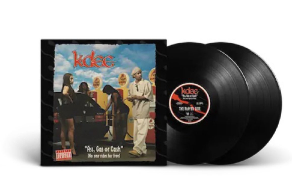 FA.EVA G-RAP G-FUNK レコード ご予約受付中♬】 K-DEE / ASS, GAS OR CASH (NO ONE RIDES FOR FREE