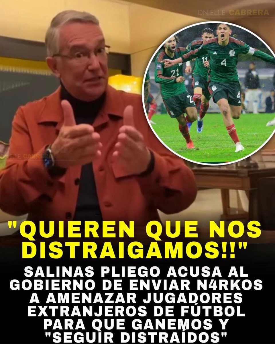 Veronic69884232's tweet photo. Después de que el periódico anti-méxico “La Derecha Diario” dijera que México ganó contra Ecuador porque “los n4rkos los amenazaron” ahora la  #laperritadetrump salió a decir que fue el mismo gobierno quien mandó a amenazar a los jugadores. Así de patético y ridículo es. https://t.co/IogV7e4uek