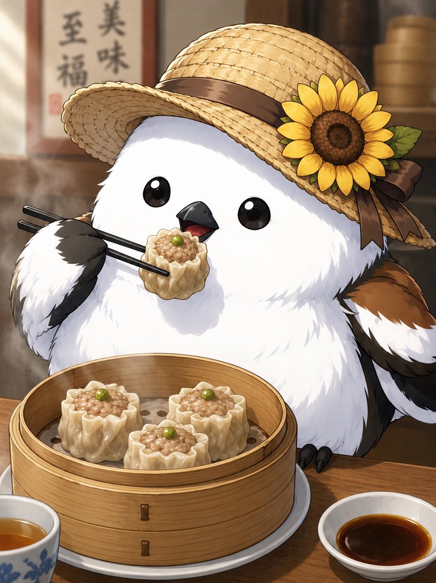 rikito_nt's tweet photo. おはシマエナガ。シューマイが食べたくなった！
#AIart️️️️️️️️️️️️️️️️️️️️️️️️️️️️️️️️️️️️️️️️️️️️️️️️️️️ #AIイラスト #ぬい https://t.co/H5oqWzKAwh