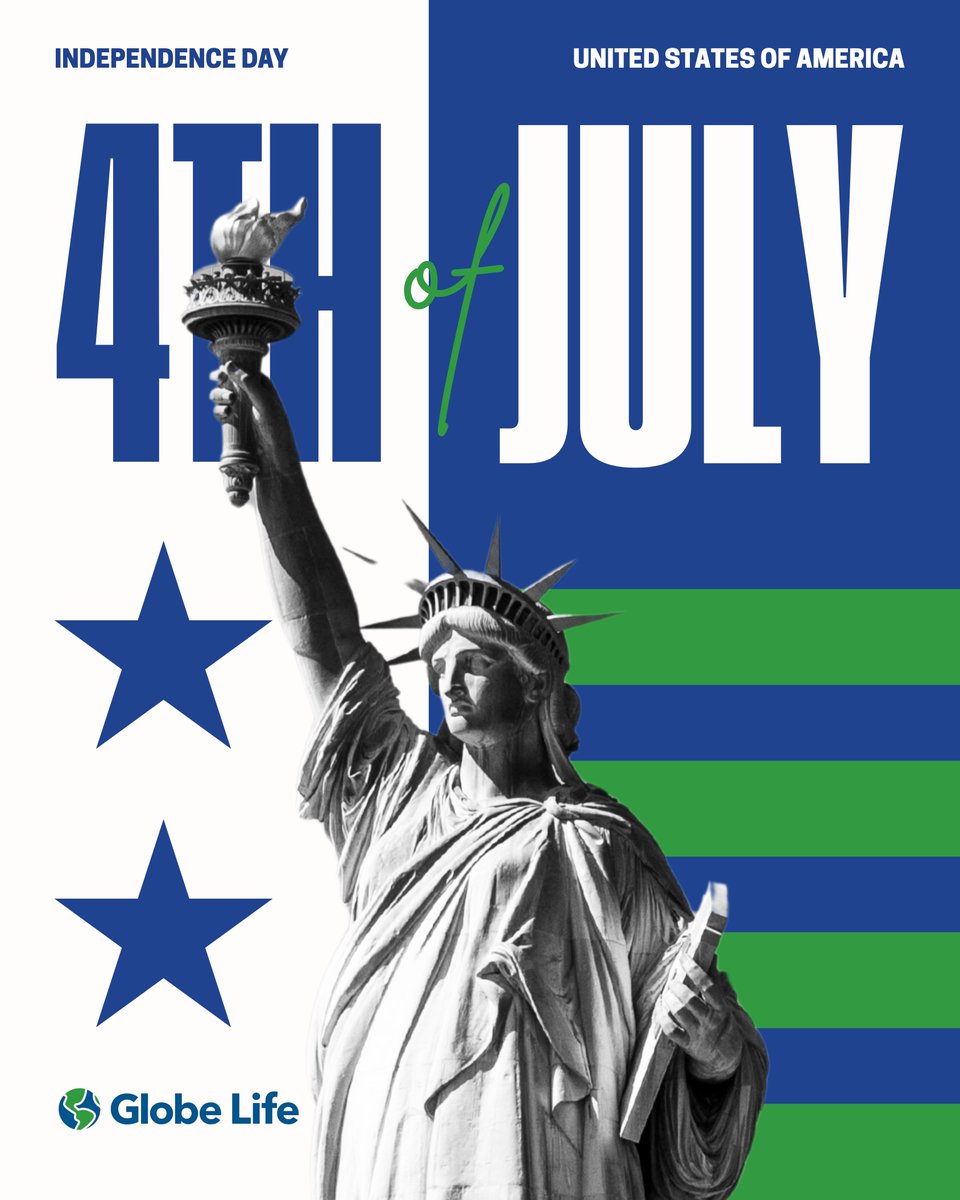 ChisolmAgency's tweet photo. Happy 4th of July!

Today, we celebrate the spirit of freedom, unity, and the opportunities that bring us together. Wishing you and your loved ones a safe, joyful, and memorable Independence Day.

#FourthOfJuly 
#HappyFourth #CelebrateFreedom
#globelifestyle https://t.co/A0zL0nrDDp